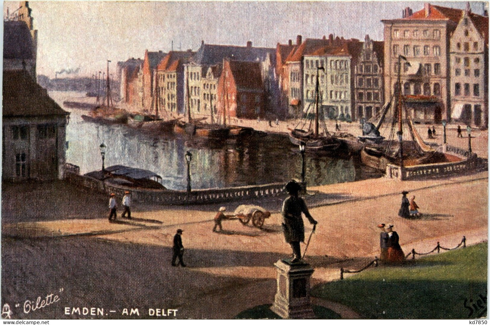 Emden - Künstlerkarte - Emden