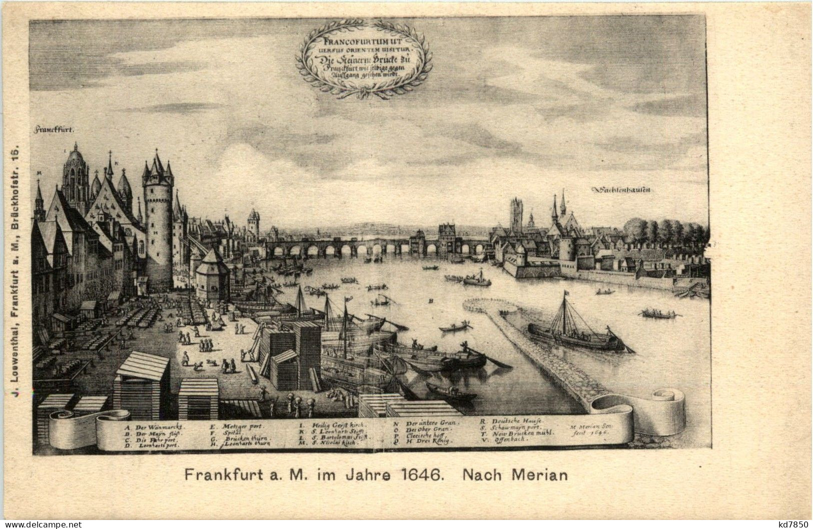 Frankfurt Im Jahre 1646 - Frankfurt A. Main