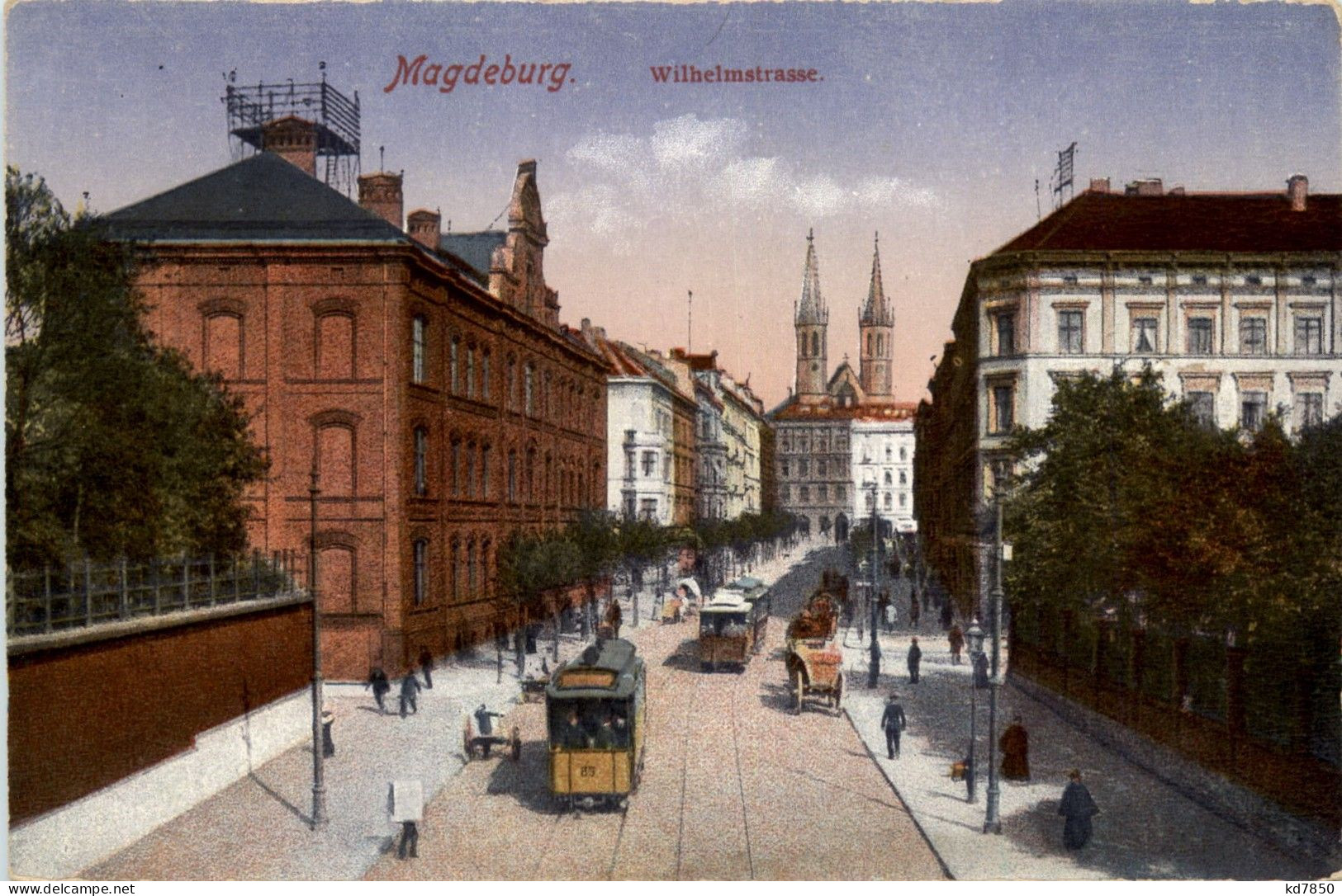 Magdeburg - Wilhelmstrasse - Magdeburg