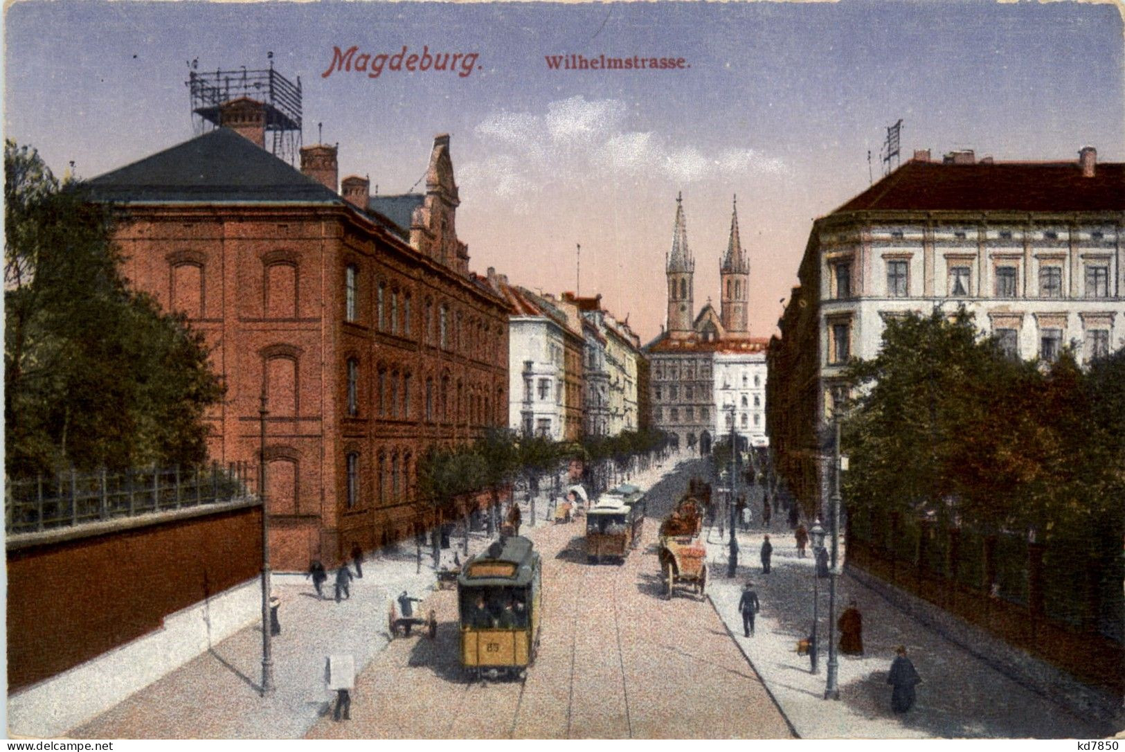 Magdeburg - Wilhelmstrasse - Maagdenburg