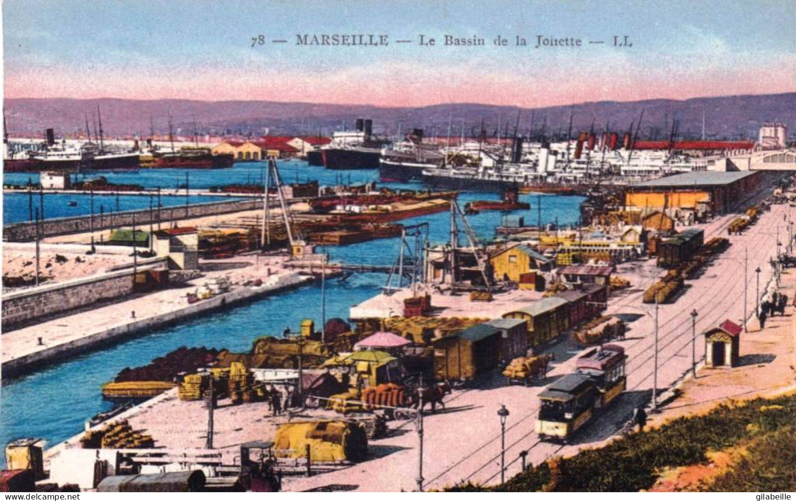 13 -  MARSEILLE -  Le Bassin De La Joliette - Joliette, Hafenzone