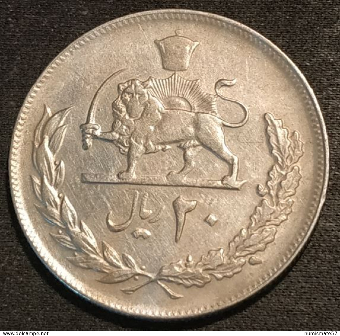 IRAN - 20 RIALS 1974 ( 1353 ) - Muhammad Reza Pahlavi - KM 1181 - Iran