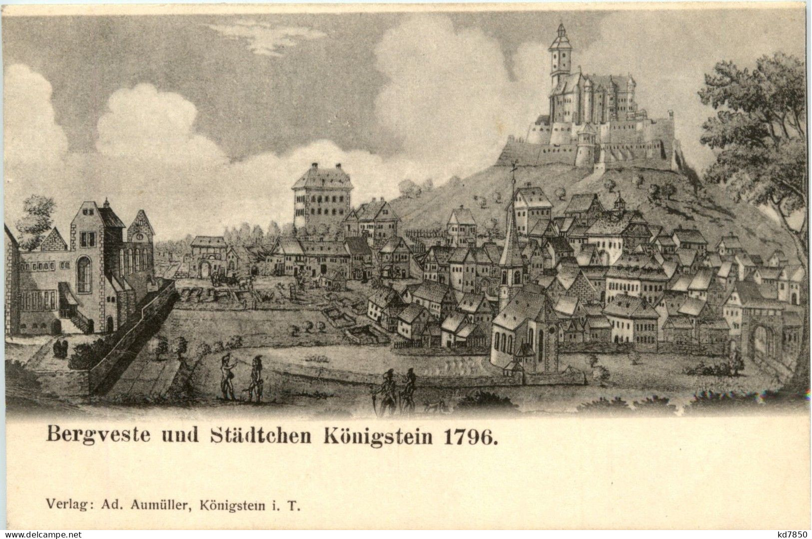 Königstein Im Taunus - Bergveste 1796 - Königstein