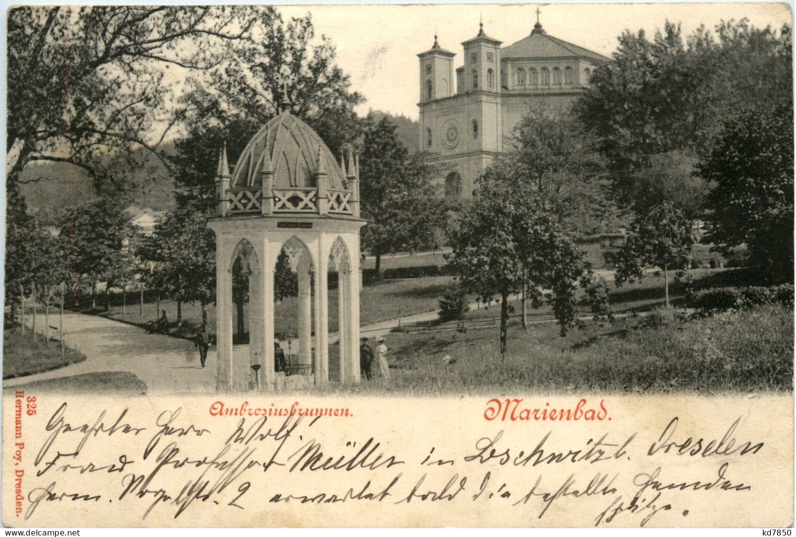 Marienbad - Ambresiusbrunnen - Tsjechië