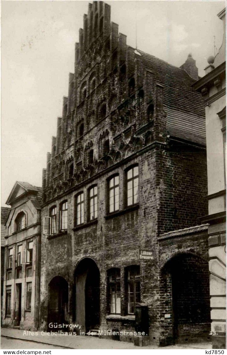 Güstrow - Altes Giebelhaus - Guestrow