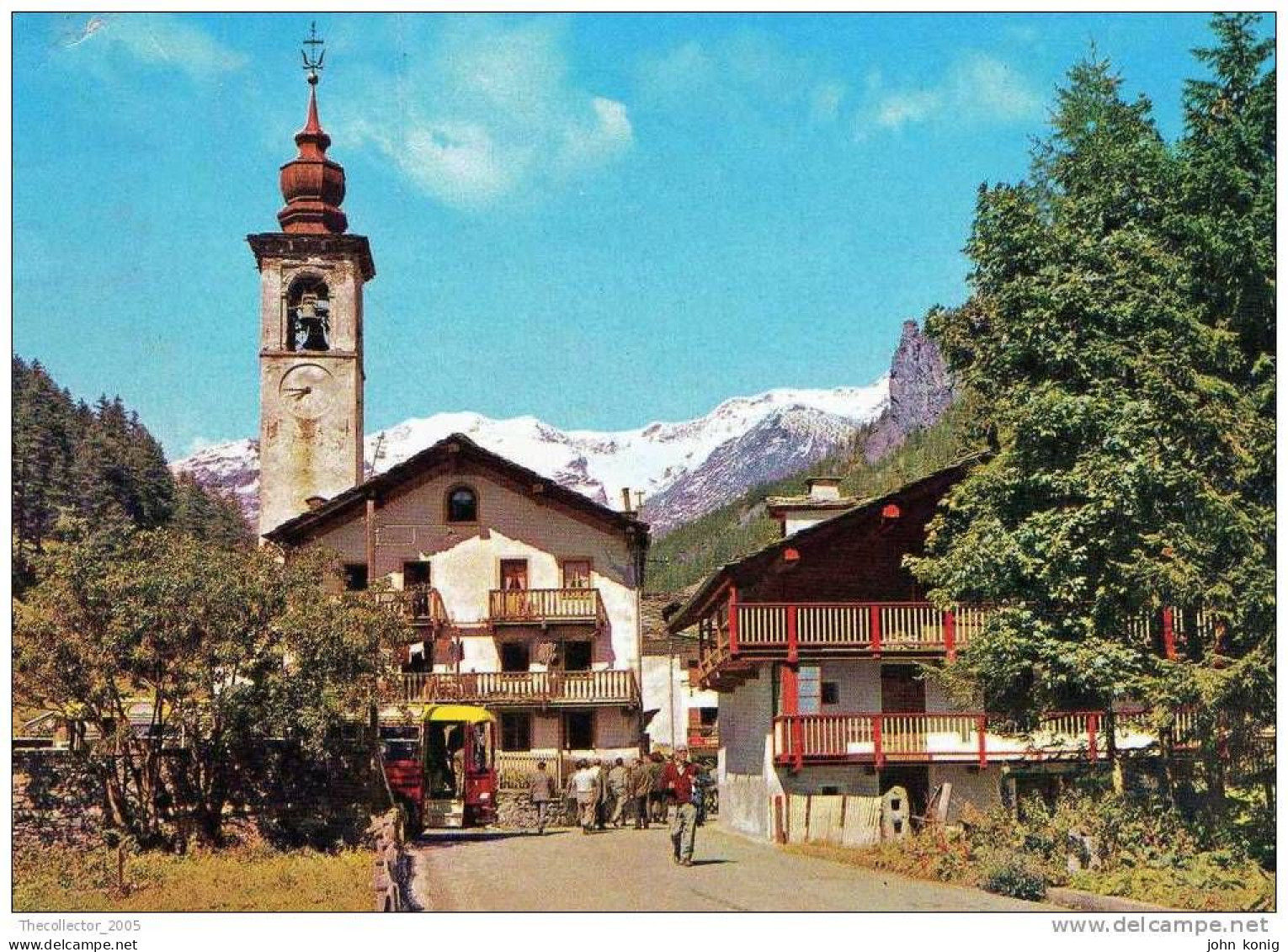 CARTOLINA - POSTCARD - CPT - POSTKARTE - GRESSONEY LA TRINITE' (MONTE ROSA) - 1975 - Aosta