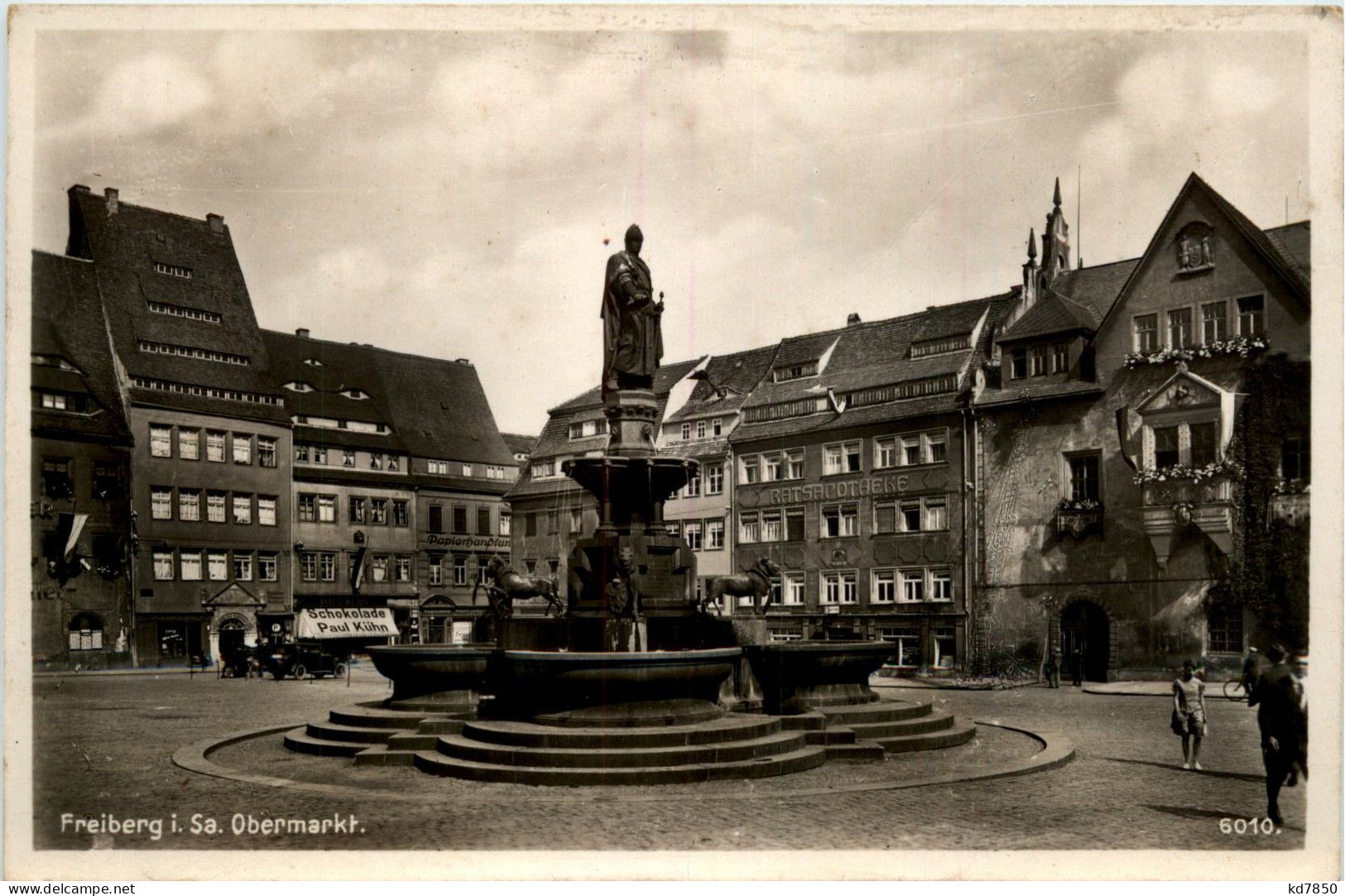 Freiberg - Obermarkt - Freiberg (Sachsen)