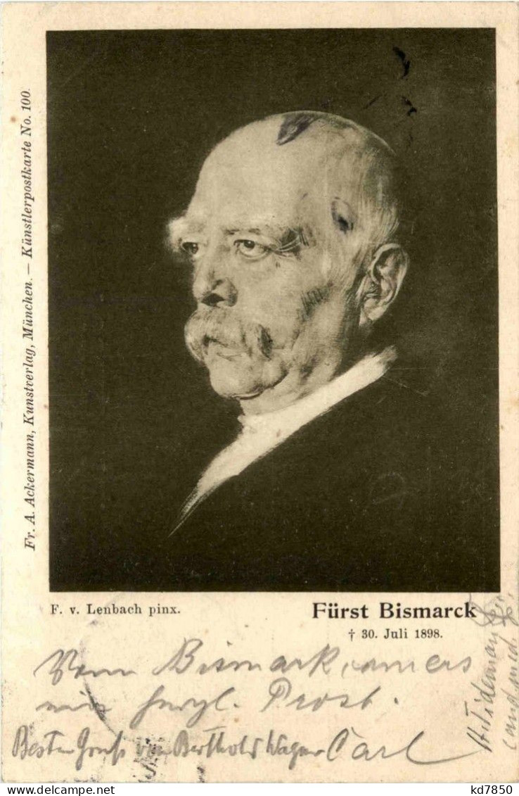 Fürst Bismarck - Politische Und Militärische Männer