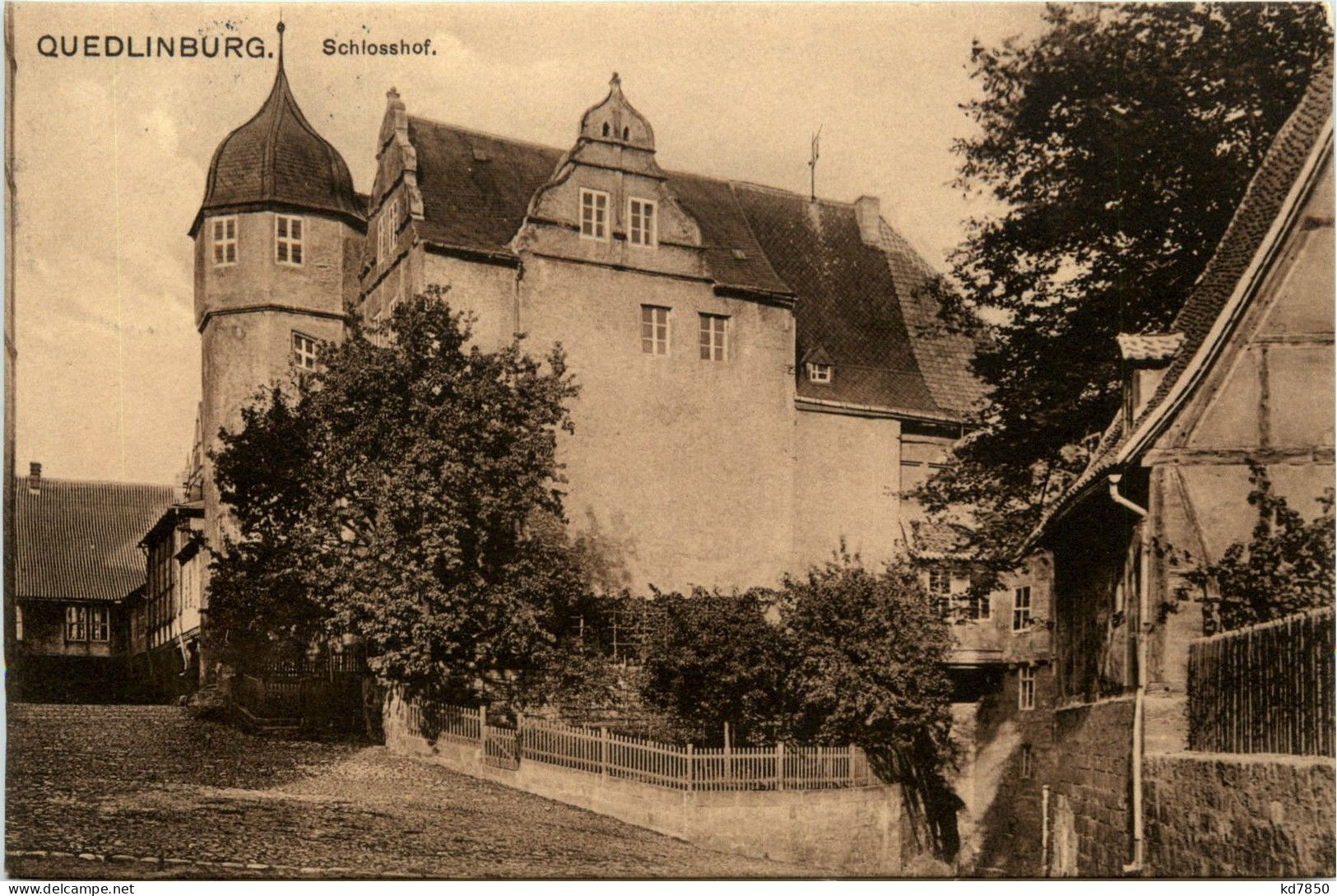 Quedlinburg - Schlosshof - Quedlinburg