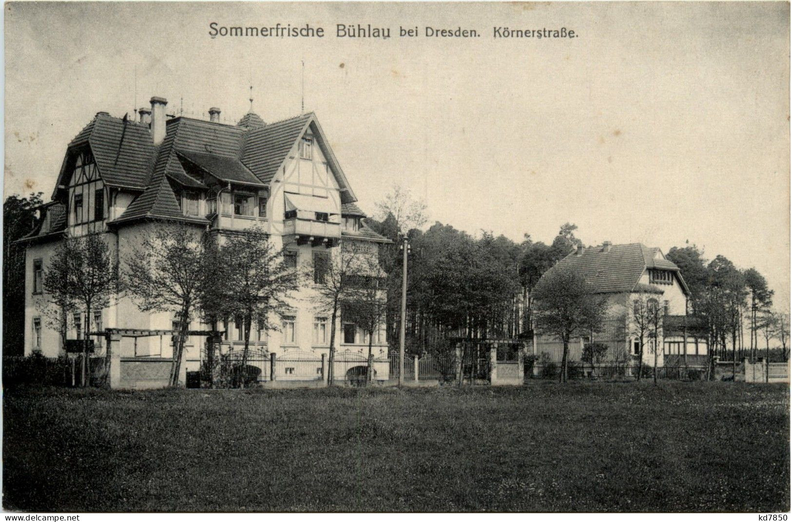 Bühlau Bei Dresden - Körnerstrasse - Dresden