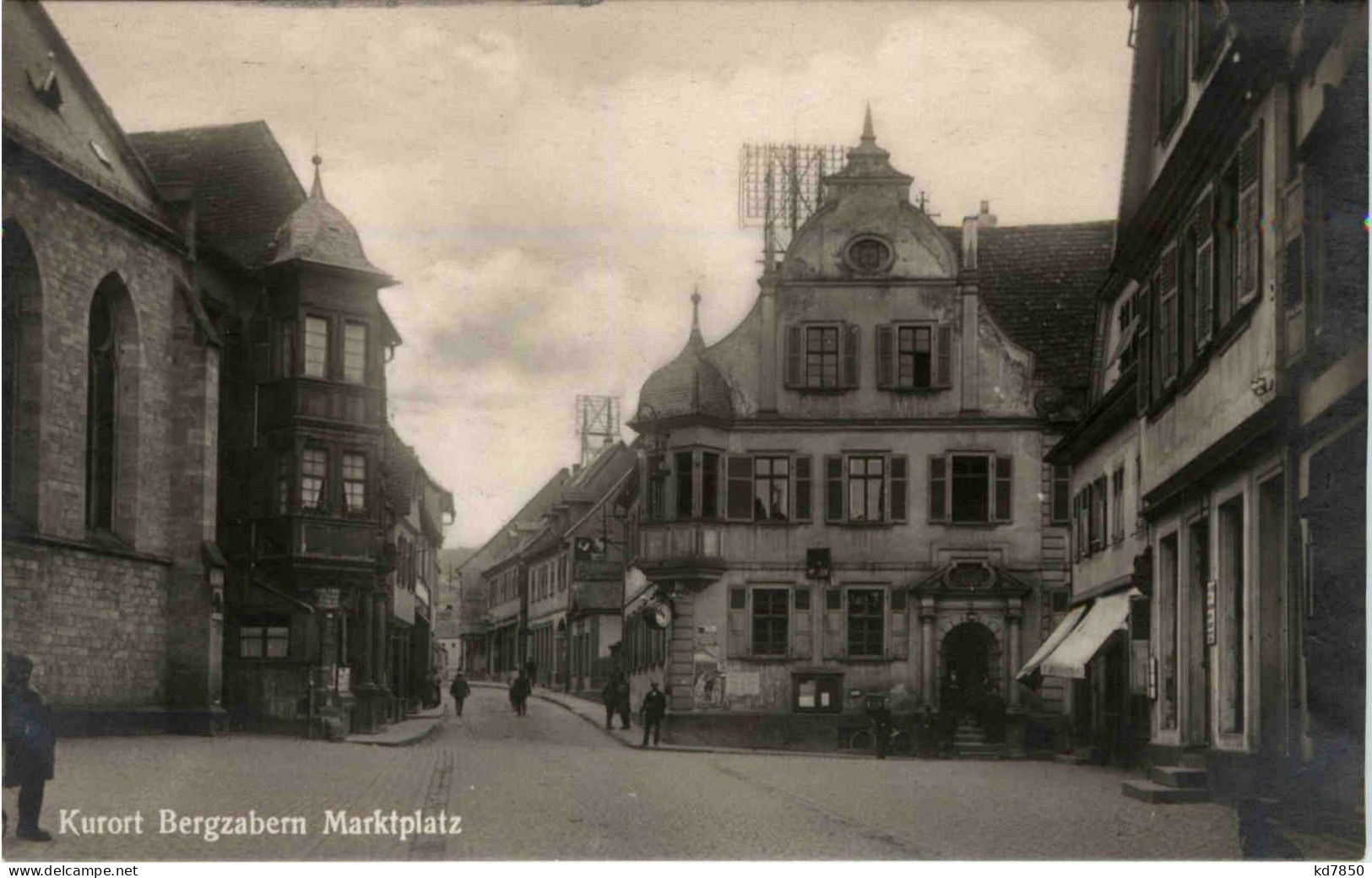 Bergzabern - Marktplatz - Bad Bergzabern