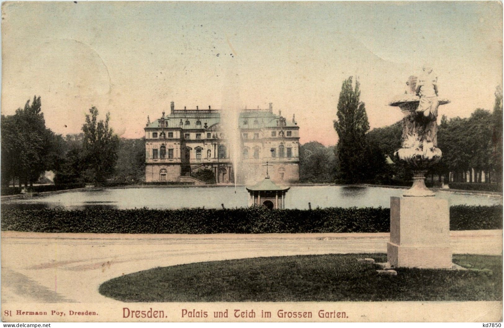 Dresden - Palais Und Teich - Dresden