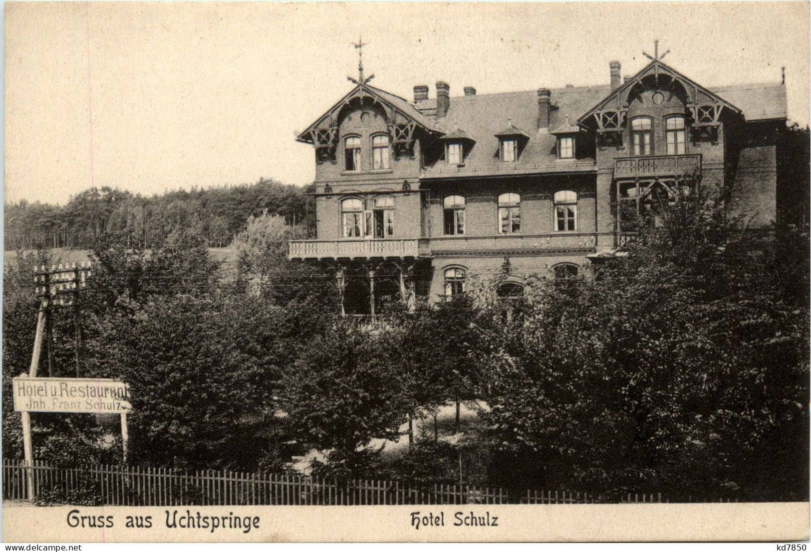 Gruss Aus Uchtspringe - Hotel Schulz - Stendal