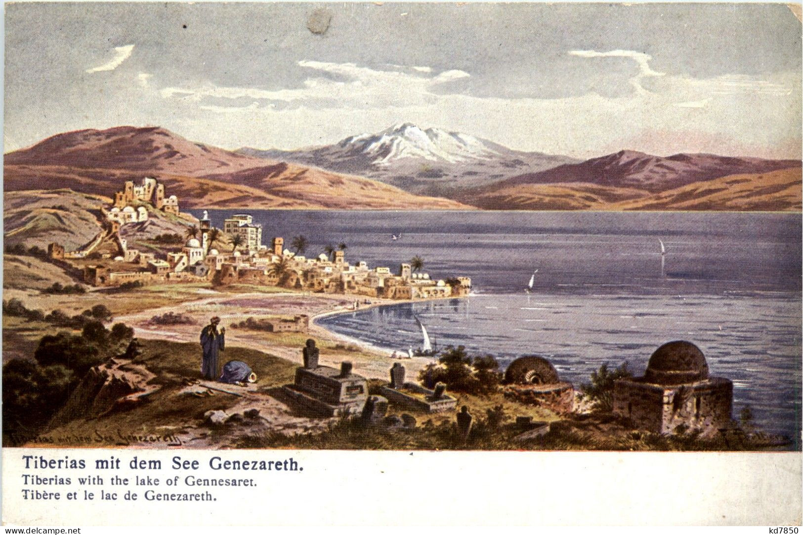 Tiberias Mit Dem See Genezareth - Israël