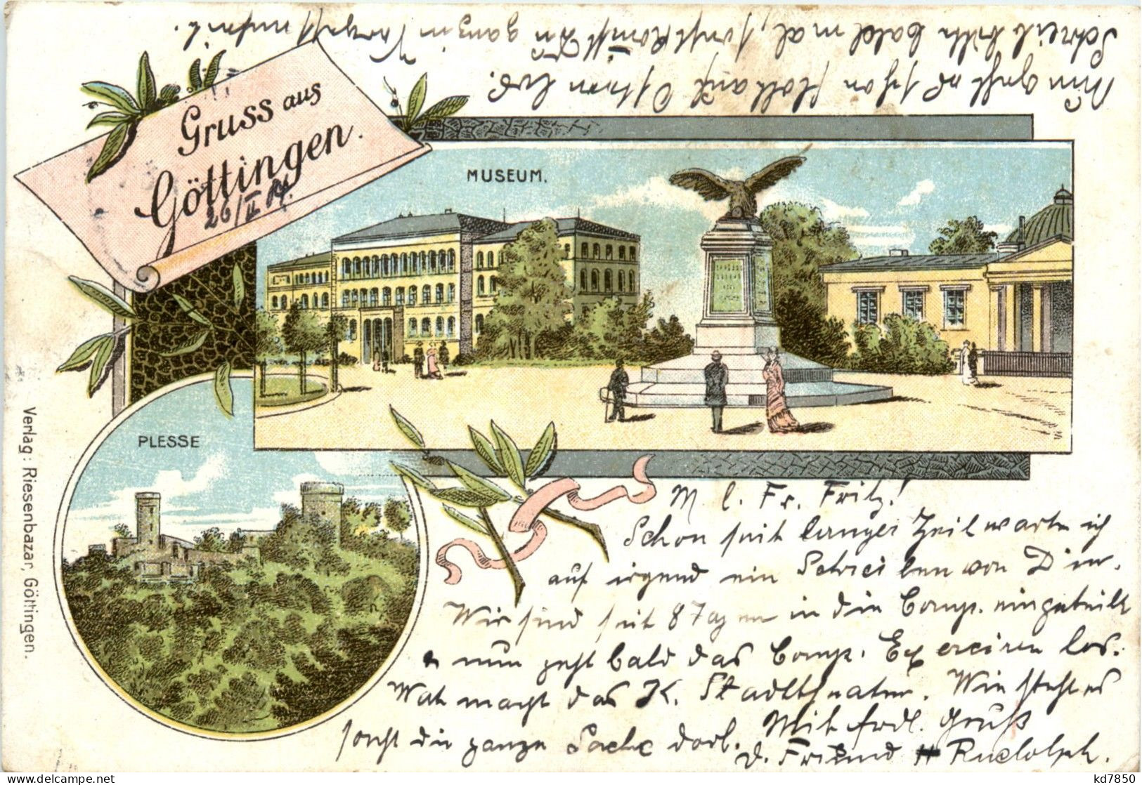 Goslar Am Göttingen - Litho - Göttingen