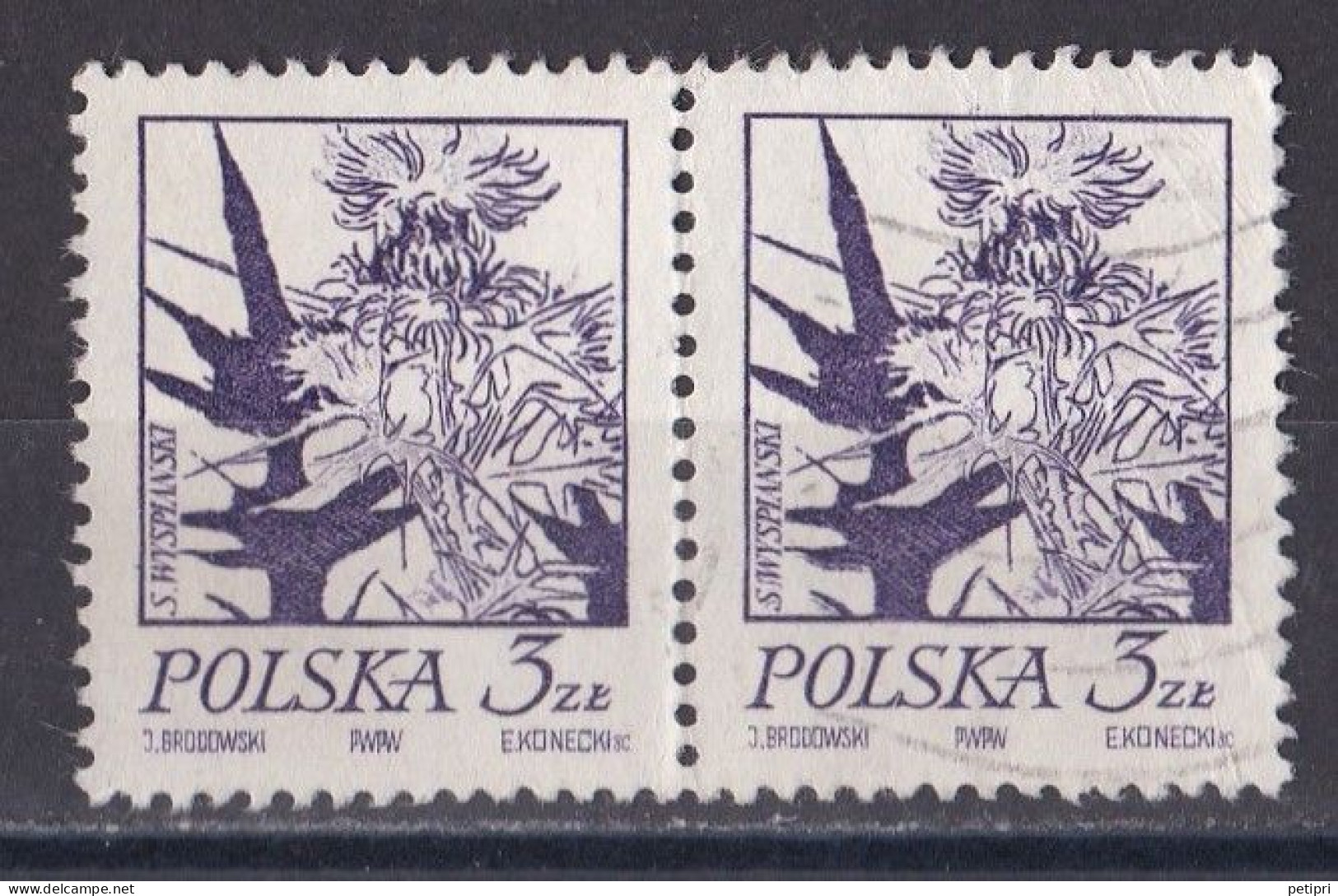 Pologne - République 1971 - 1980   Y & T N °  2139  Paire  Oblitérée - Gebruikt