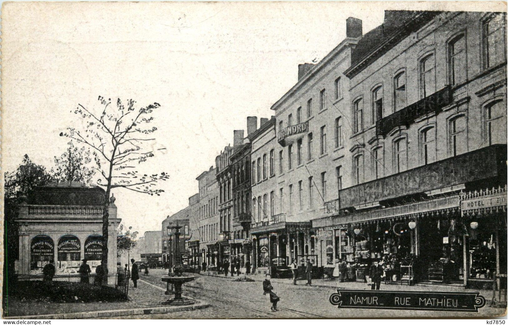 Namur - Rue Mathieu - Feldpost - Namur