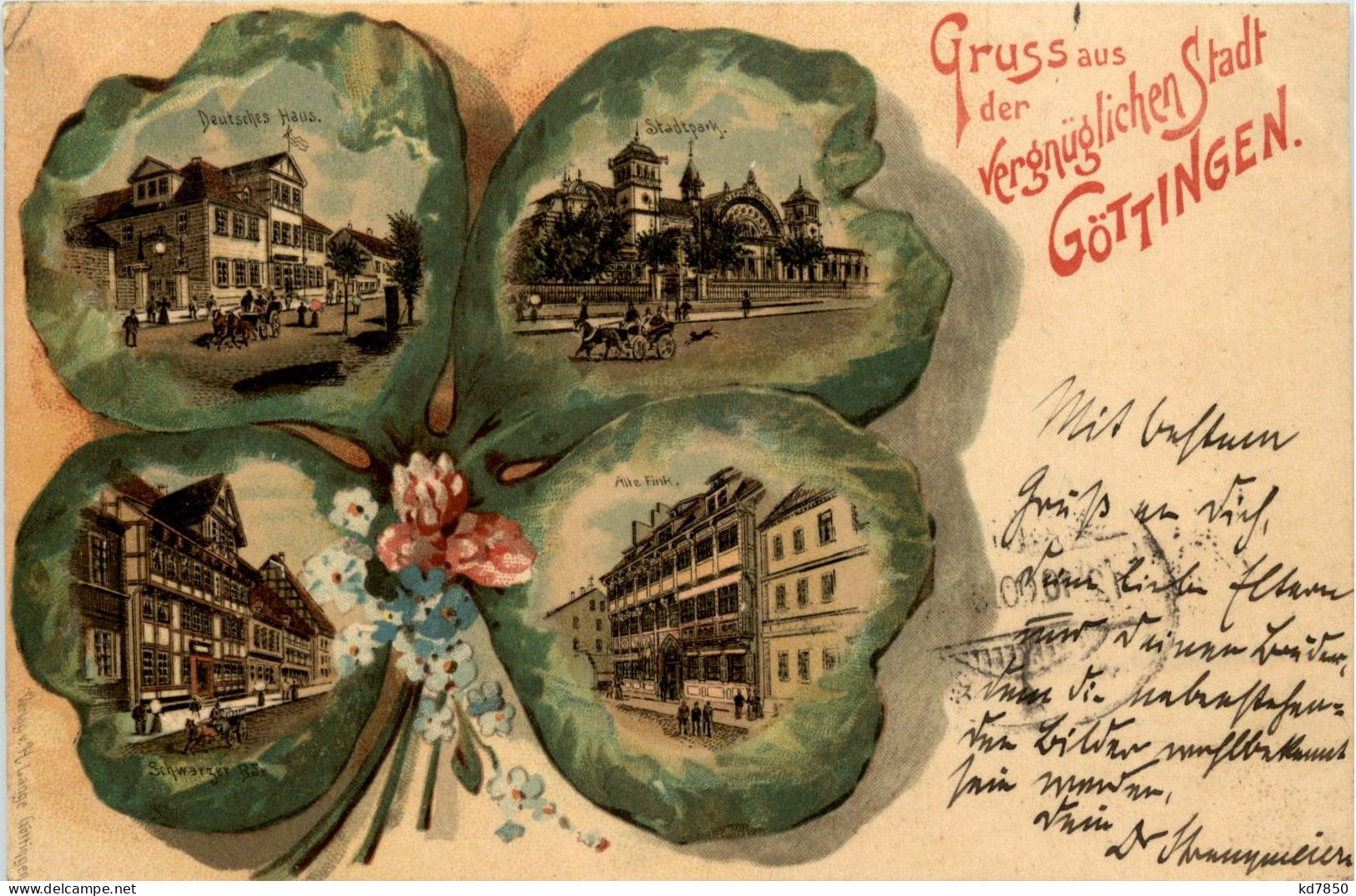 Goslar Am Göttingen - Litho - Göttingen