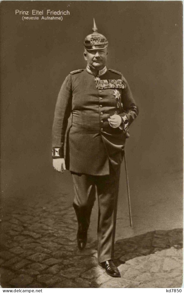 Prinz Eitel Friedrich Von Preussen - Familles Royales