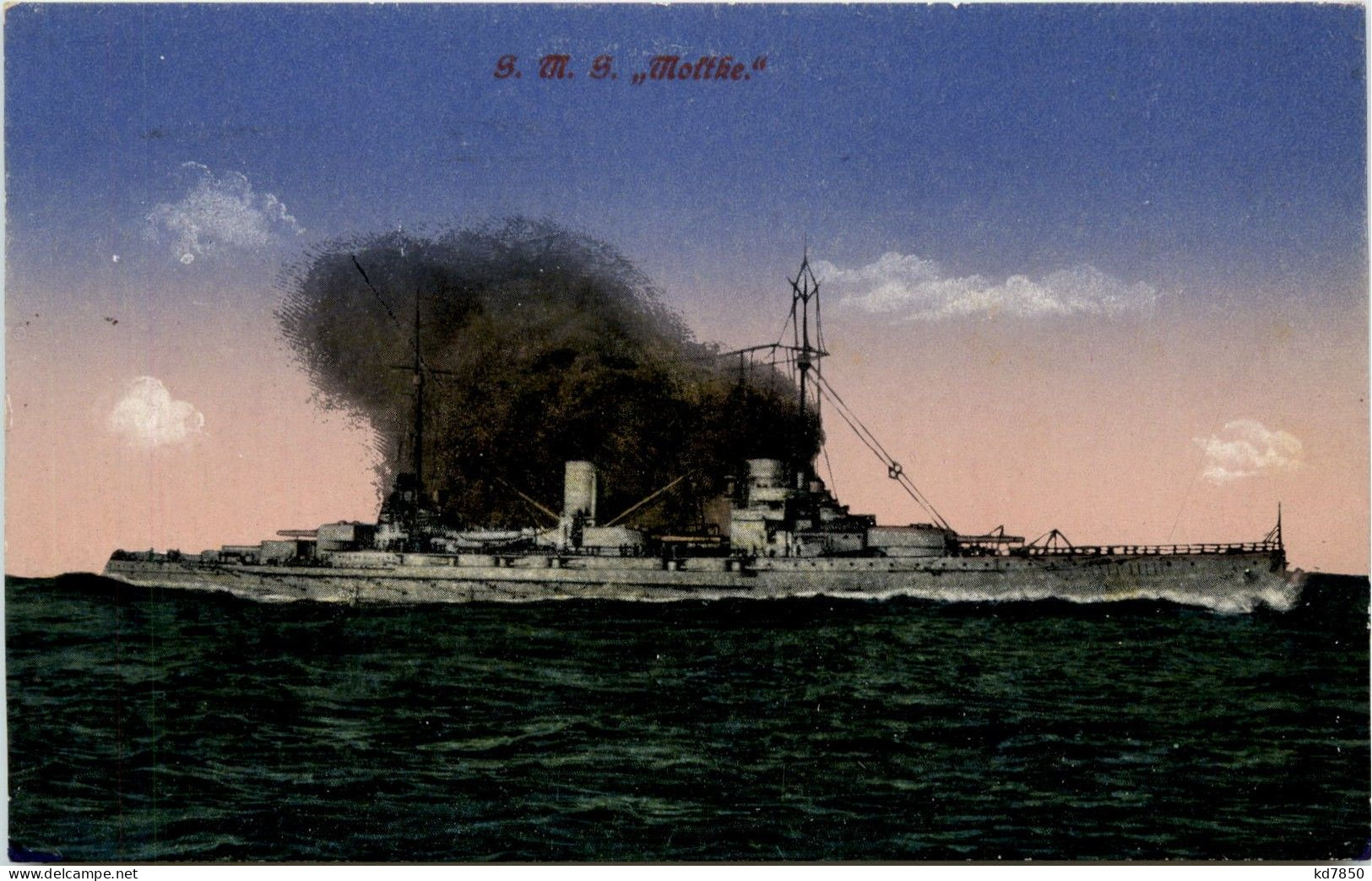 SMS Moltke - Guerra