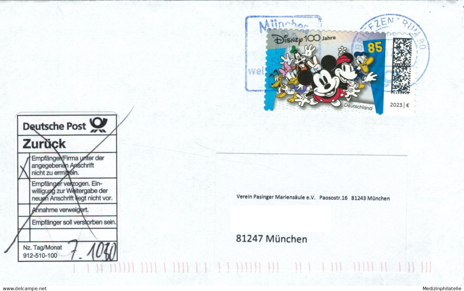 BST BZ 80 Disney Mickey-Maus Matrix 2023 - Cómics