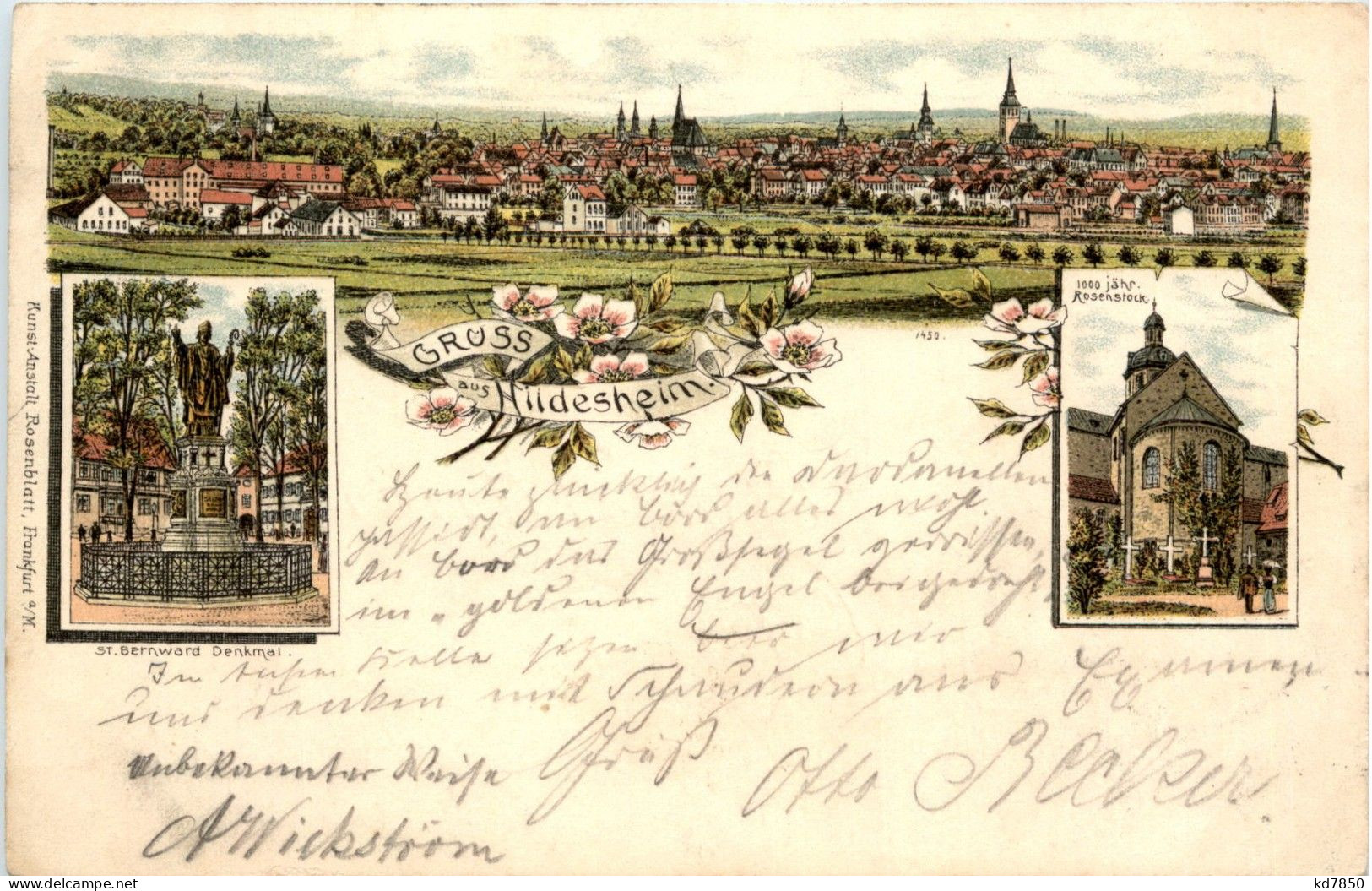 Gruss Aus Hildesheim - Litho - Hildesheim