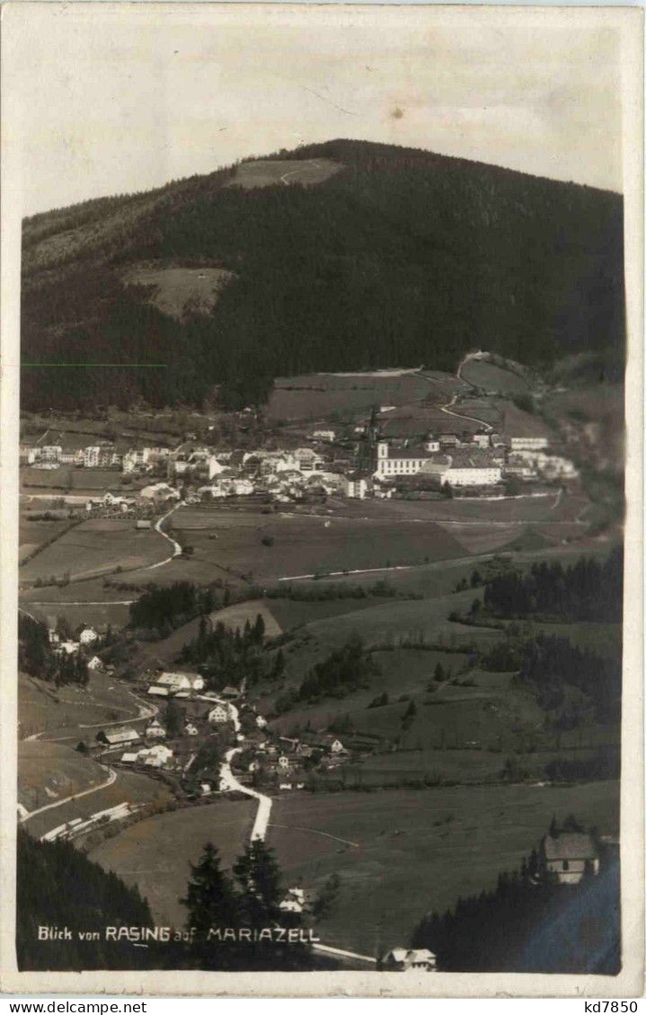 Mariazell/Steiermark - Blick Vom Rasing Auf Mariazell - Mariazell