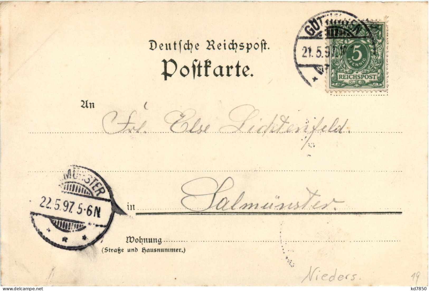 Goslar Am Göttingen - Litho - Goettingen