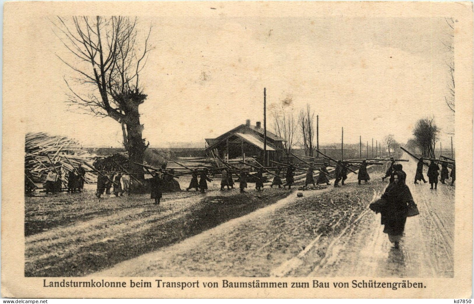 Landsturmkolonne - Guerra 1914-18