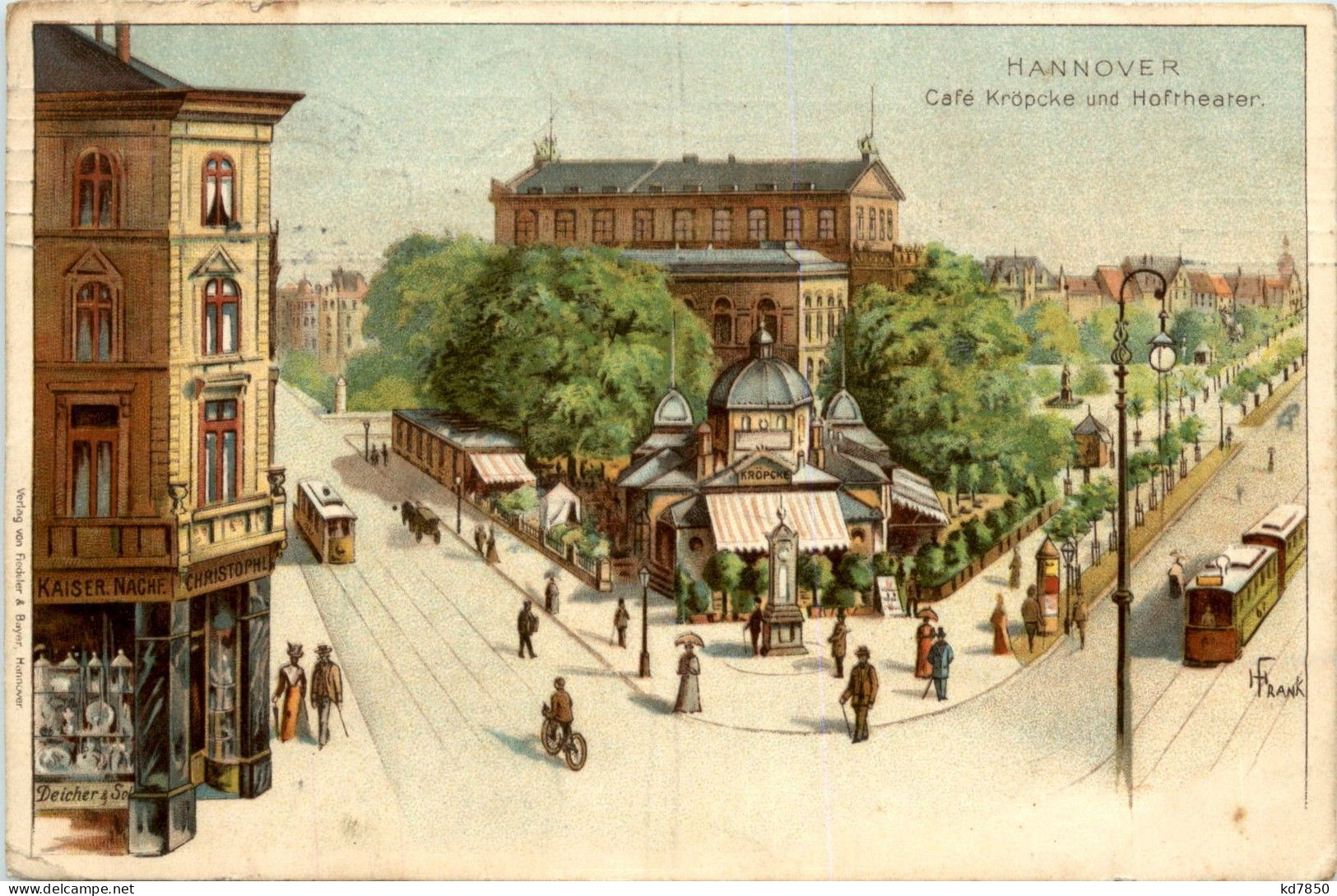 Gruss Aus Hannover - Litho - Hannover