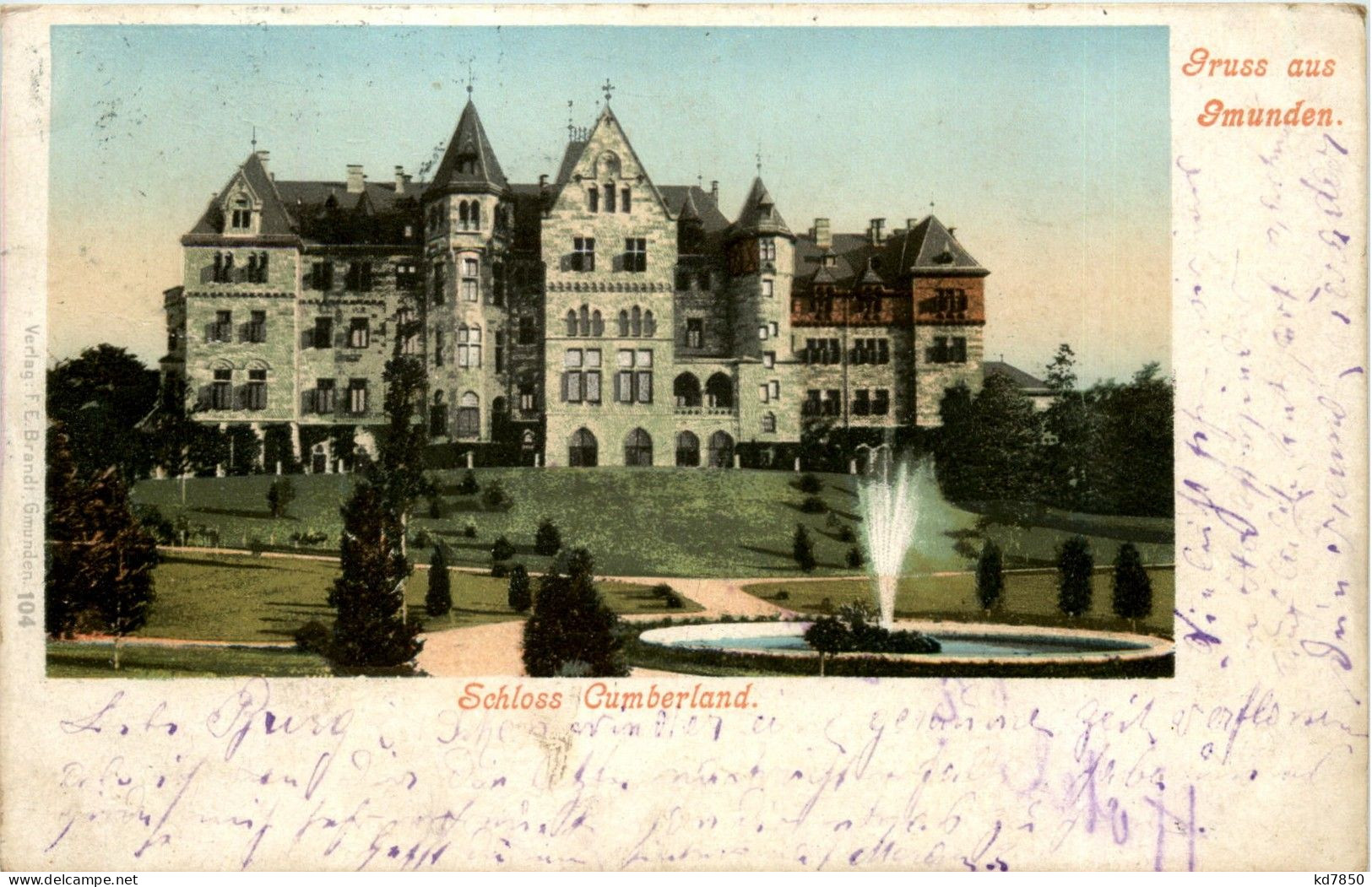 Gruss Aus Gmunden - Schloss Cumberland - Gmunden