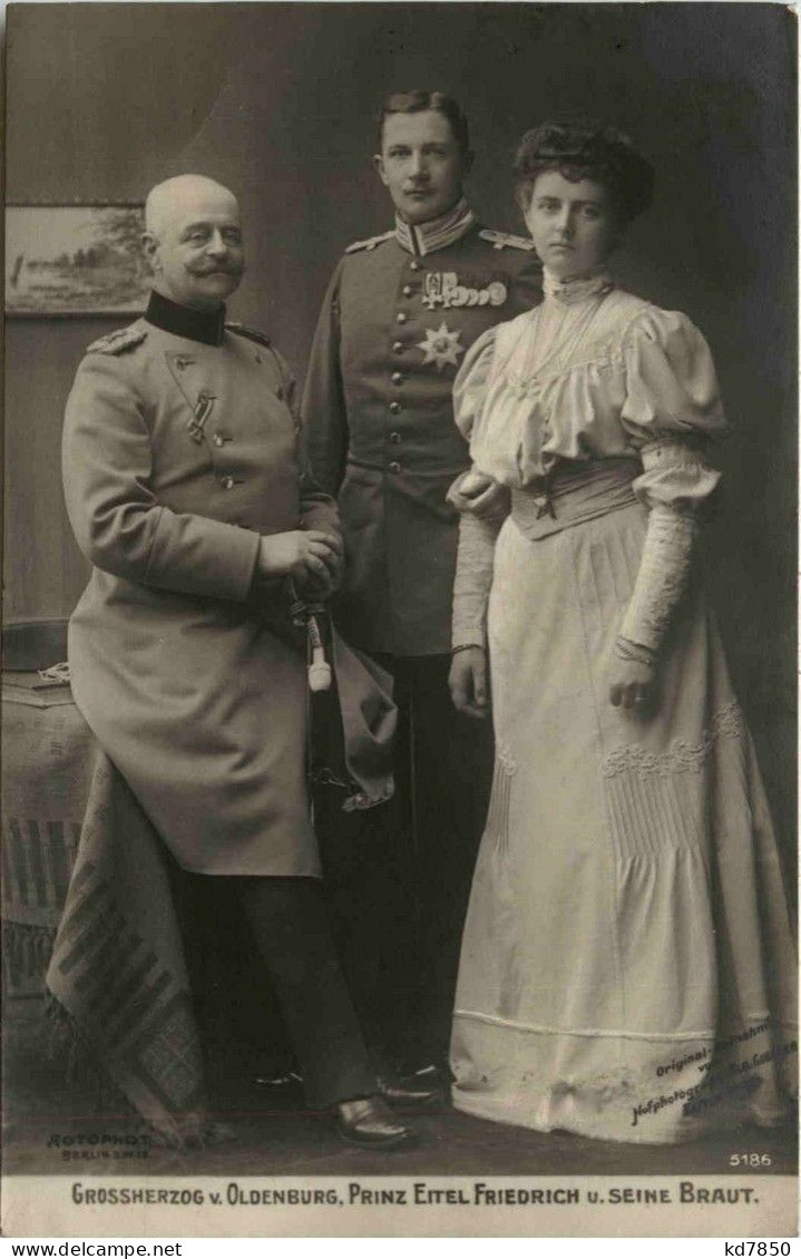 Prinz Eitel Friedrich Von Preussen - Grossherzog Von Oldenburg - Familias Reales