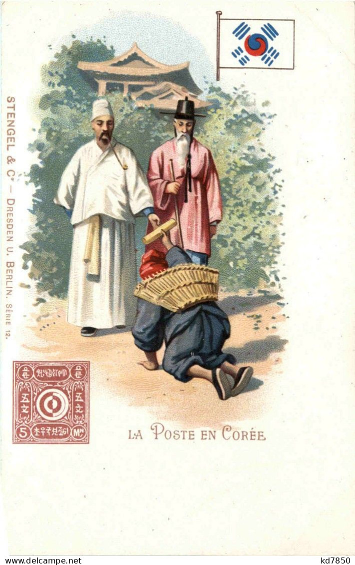 La Poste En Corree - Corée Du Sud