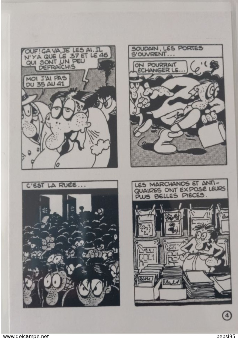 (CPI03) Série complète: 9 Cartes postales F. CESTAC - Ed. BRINDAVOINE - Le collectionneur de bandes dessinées anciennes