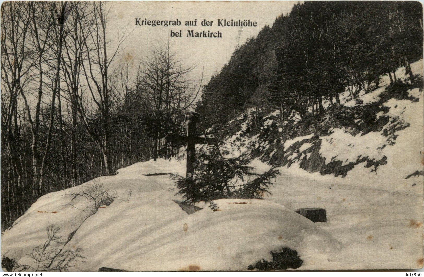 Kriegergrab Auf Der Kleinhöhe Bei Markirch - Sainte-Marie-aux-Mines