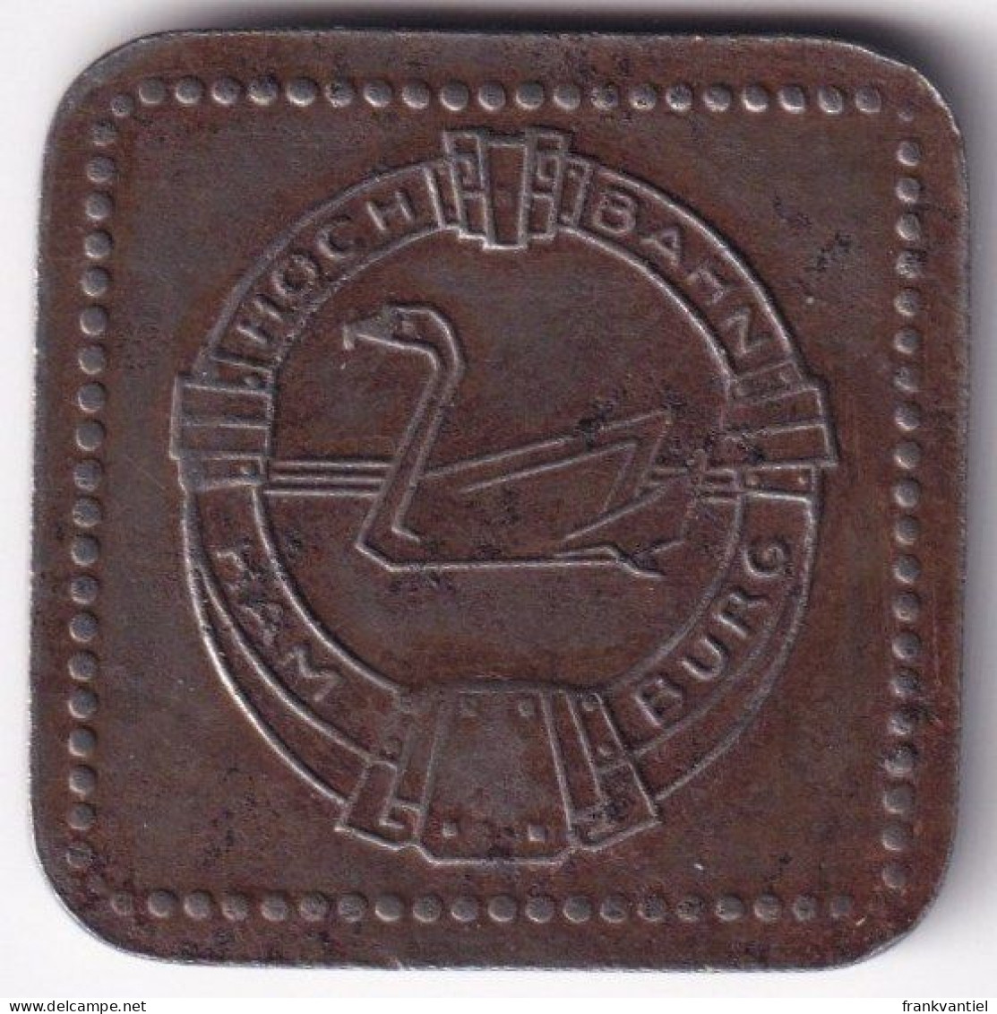 Hamburg Hochbahn 20 Pfennig (1921-1922) - Sonstige & Ohne Zuordnung