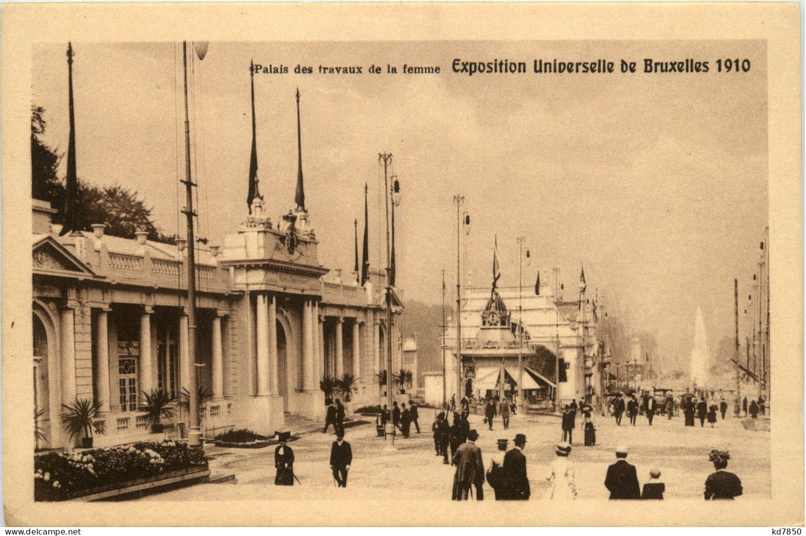 Expostition Universelle De Bruxelles 1910 - Mostre Universali