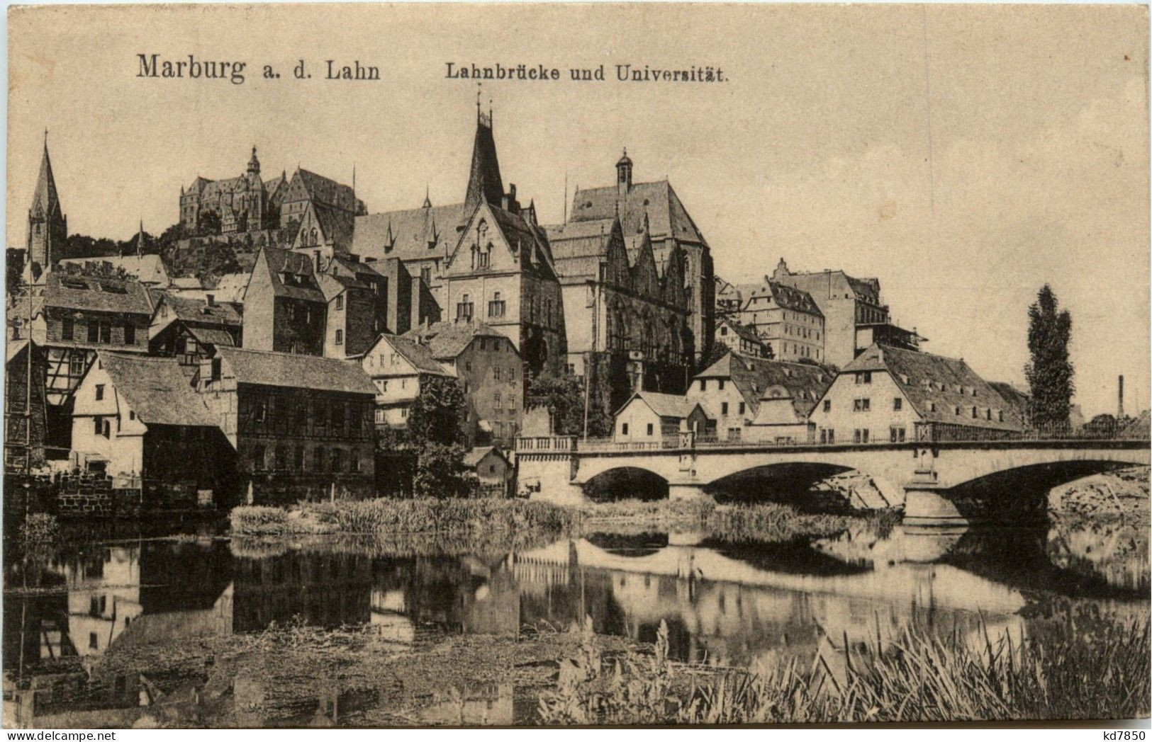 Marburg - Lahnbrücke - Marburg