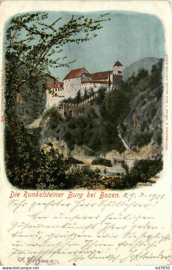 Die Runkelsteiner Burg Bei Bozen - Bolzano (Bozen)