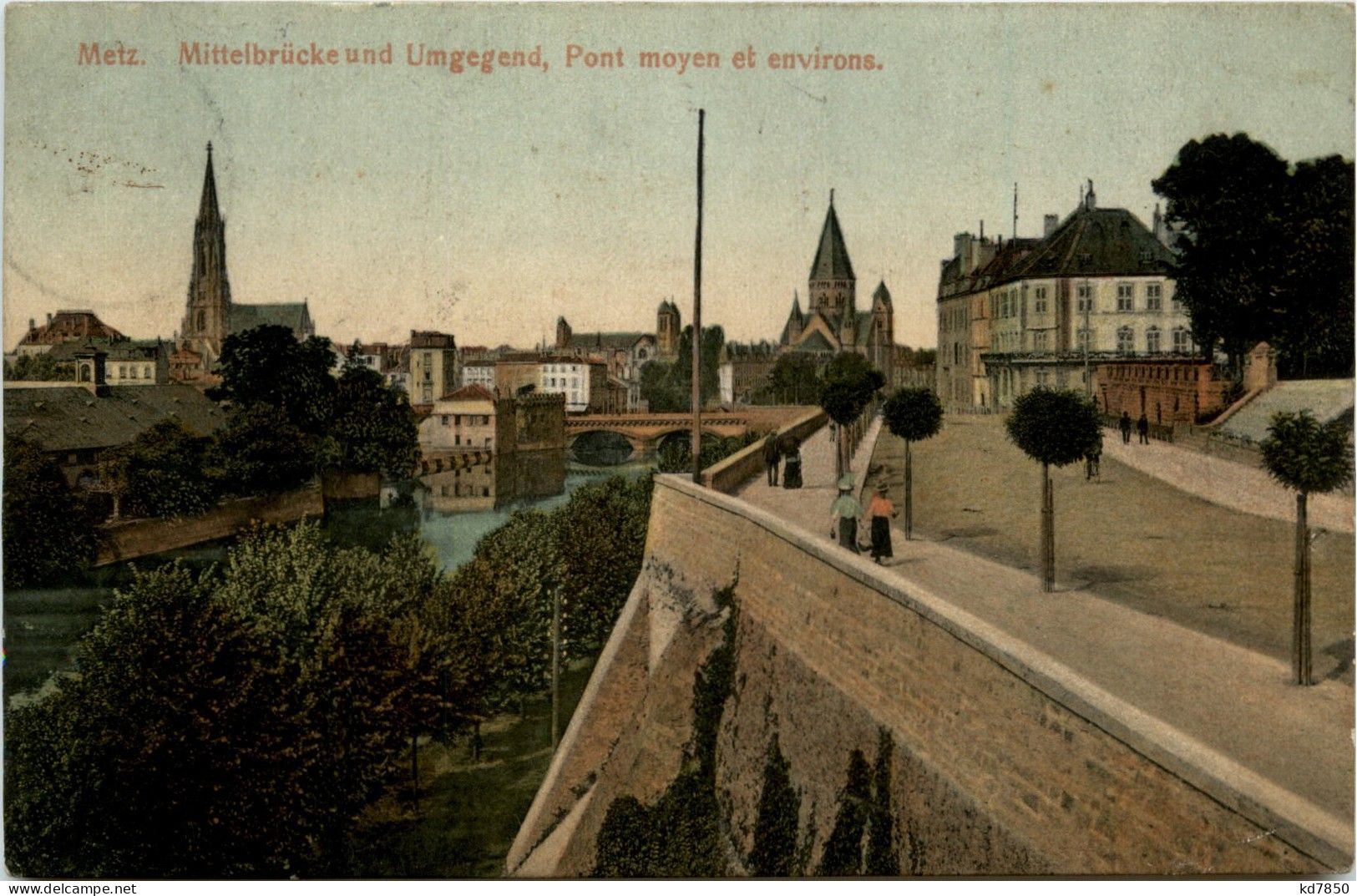 Metz - Mittelbrücke - Metz