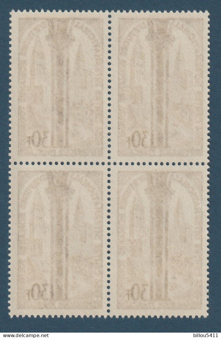 France - 1954 - N°Yv. 986 - Tournus - Bloc De 4 - Neuf Luxe ** / MNH / Postfrisch Cote + 24 € - Unused Stamps