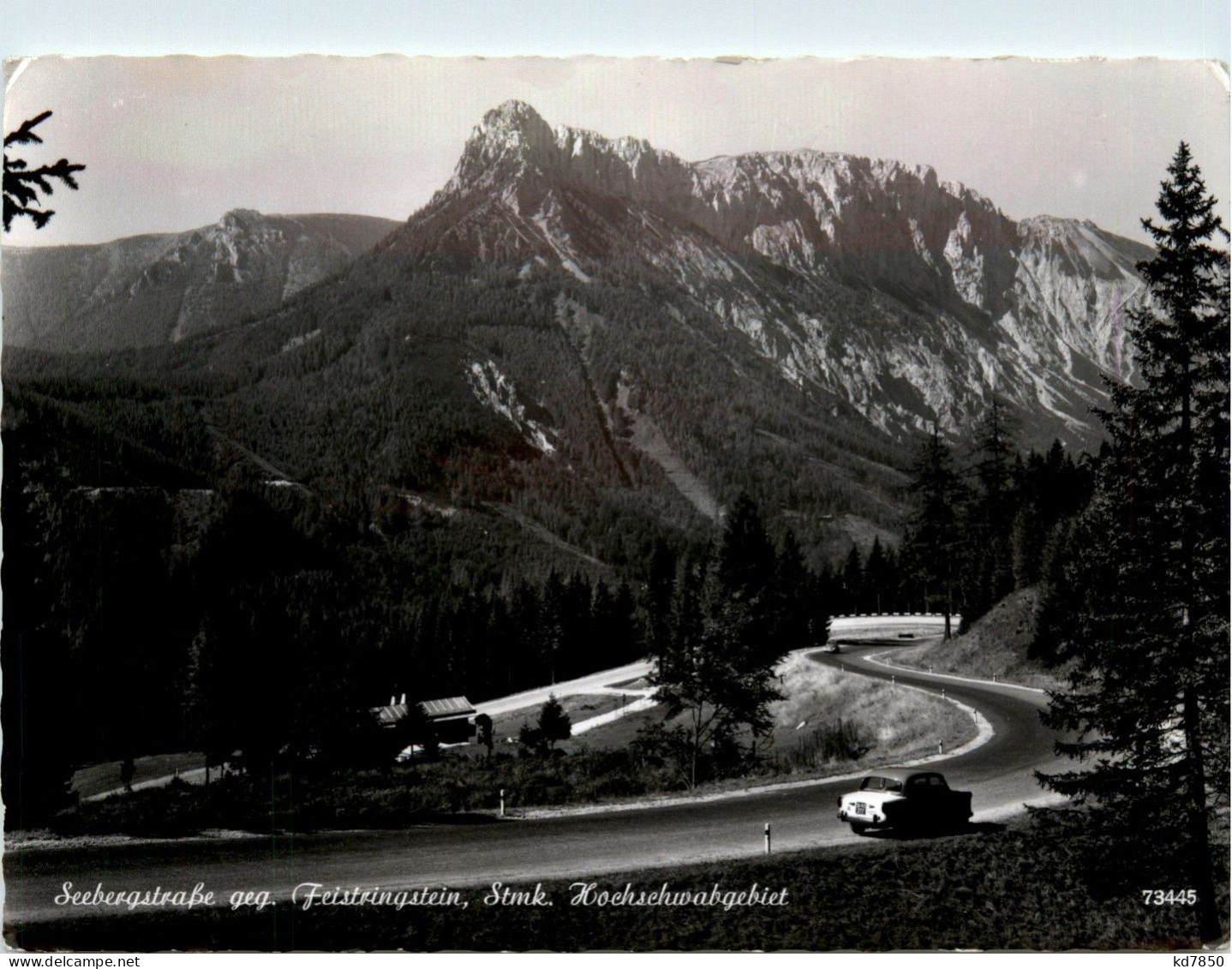 Mariazell/Steiermark - Seebergstrasse Gegen Feistringstein, Hochschwabgebiet - Mariazell