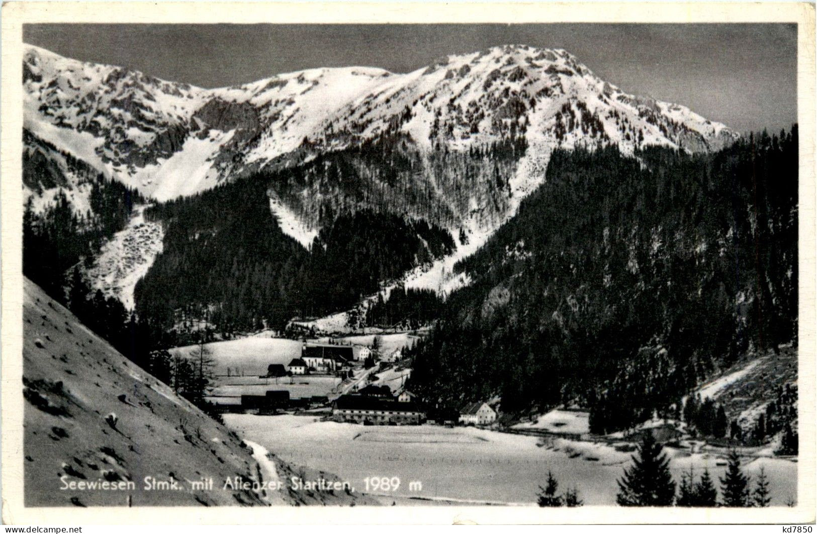 Mariazell/Steiermark - Seewiesen, Gegen Aflenzer Staritzen - Mariazell