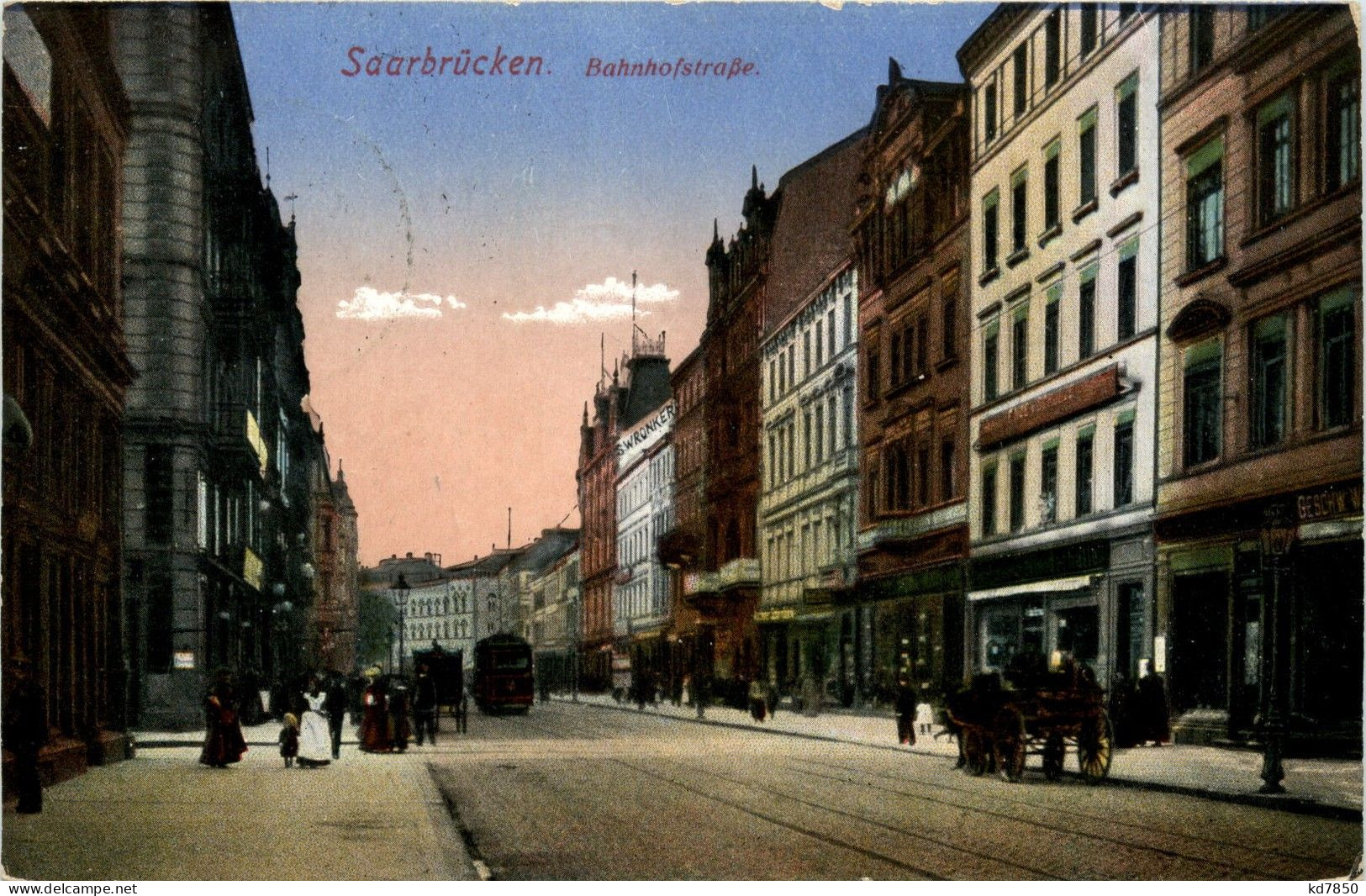 Saarbrücken - Bahnhofstrasse - Saarbrücken