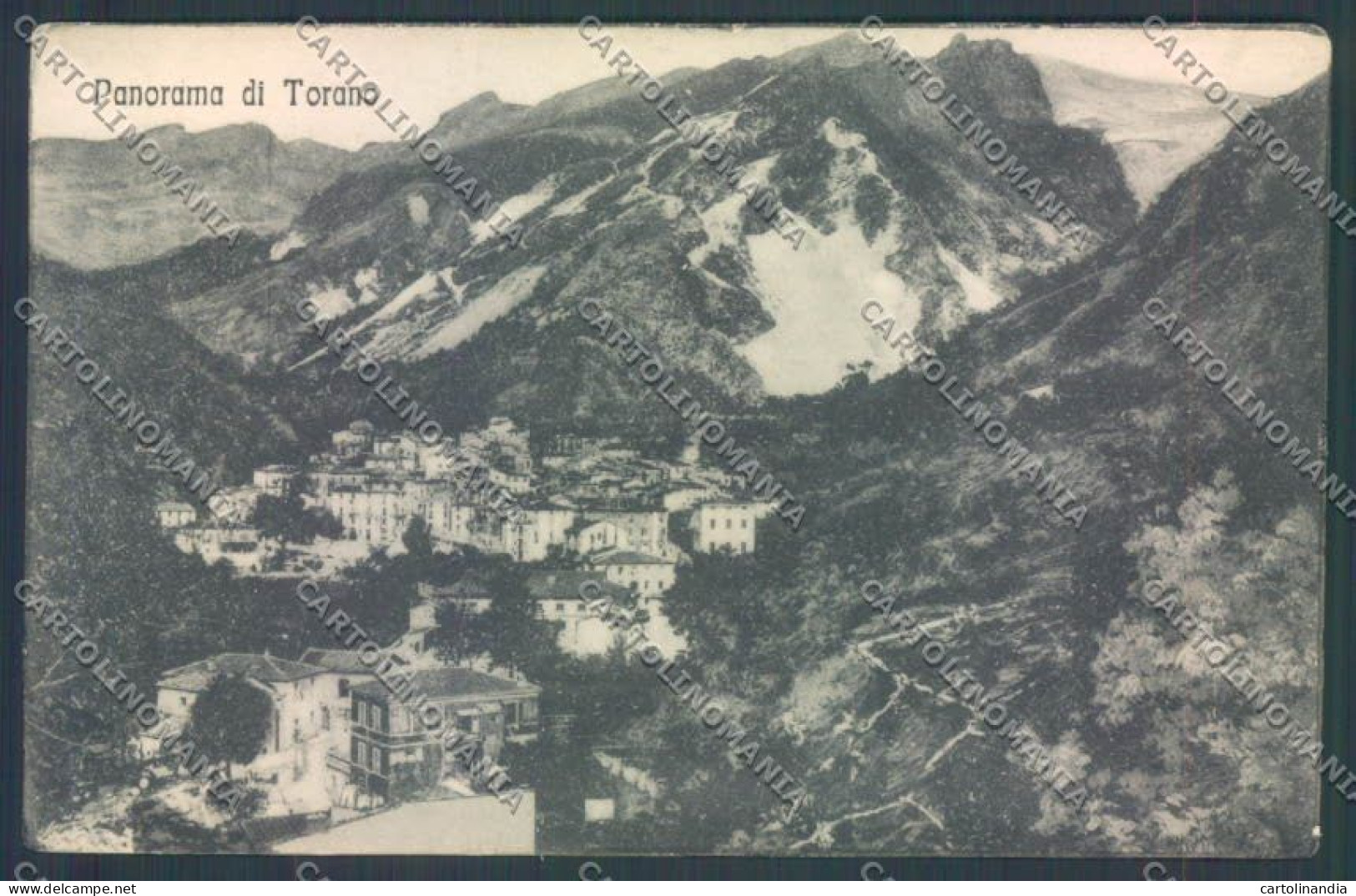 Massa Carrara Torano Cartolina ZB3535 - Massa