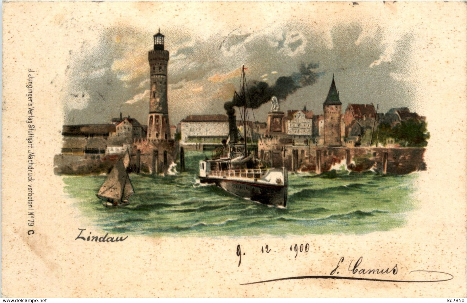 Lindau - Litho - Lindau A. Bodensee