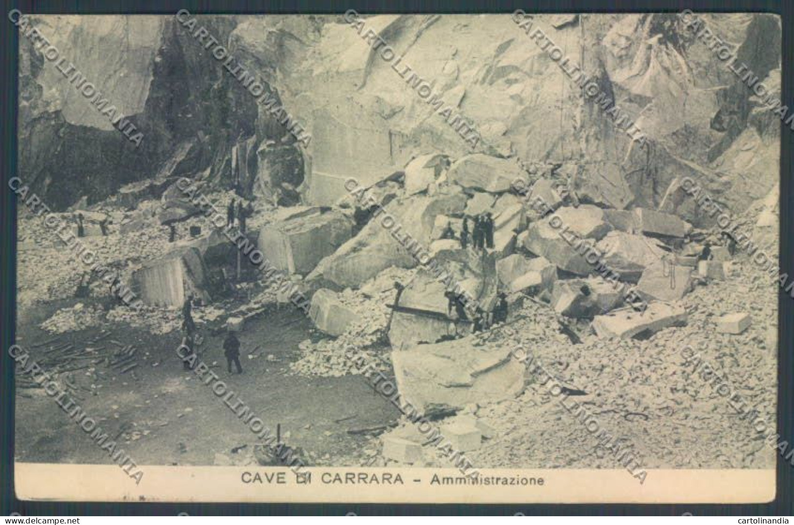 Massa Carrara Cave Marmo Cartolina ZB3547 - Massa