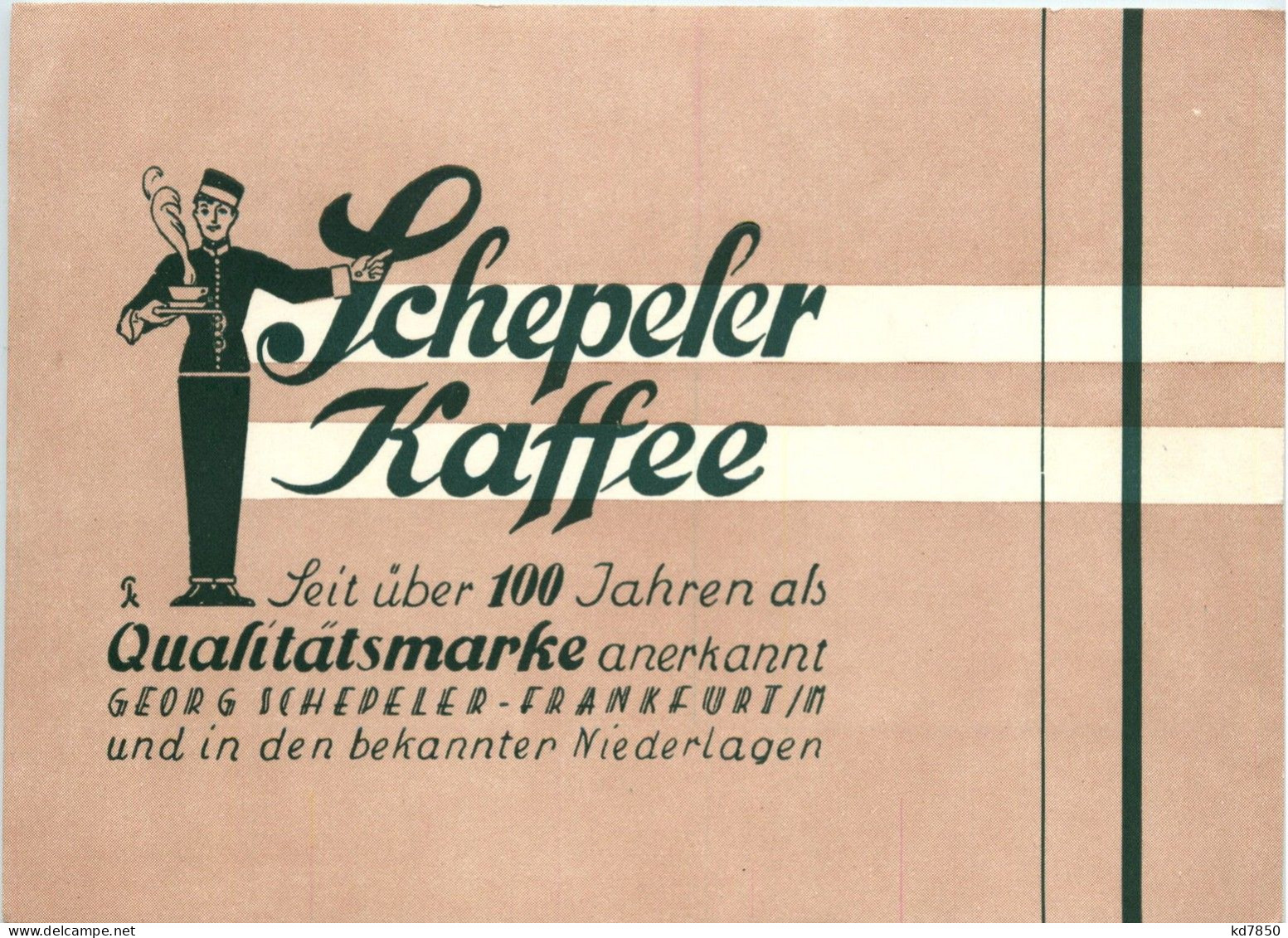 Schepeler Kaffee - Frankfurt - Publicité