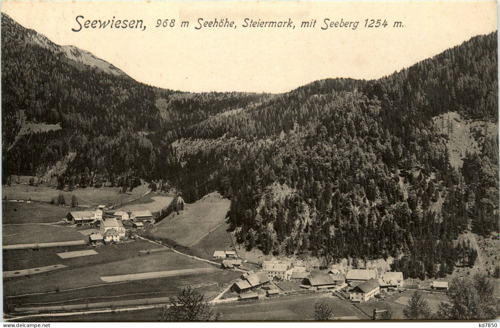 Mariazell/Steiermark - Seewiesen Mit Seeberg - Mariazell