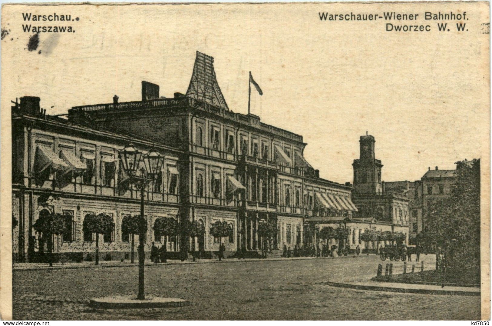 Warschau - Warschauer Wiener Bahnhof - Pologne